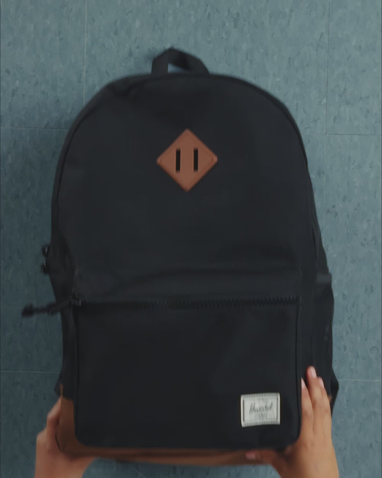 Herschel Heritage Sac à dos jeunesse - Noir/Brun