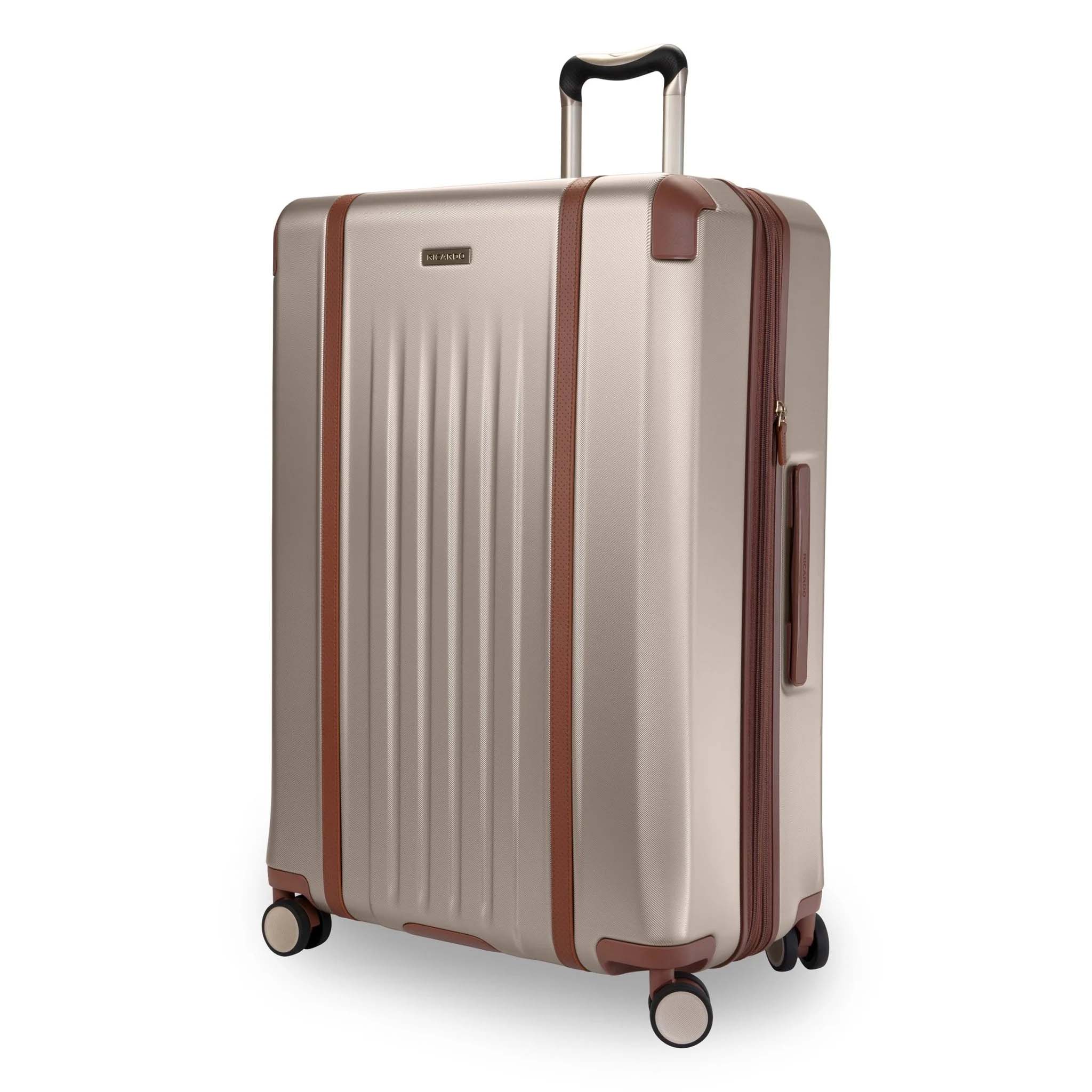 Ricardo Beverly Hills Luggage Champagne Ricardo Beverly Hills Montecito 2.0 Hardside Large Check-In Expandable Spinner Luggage