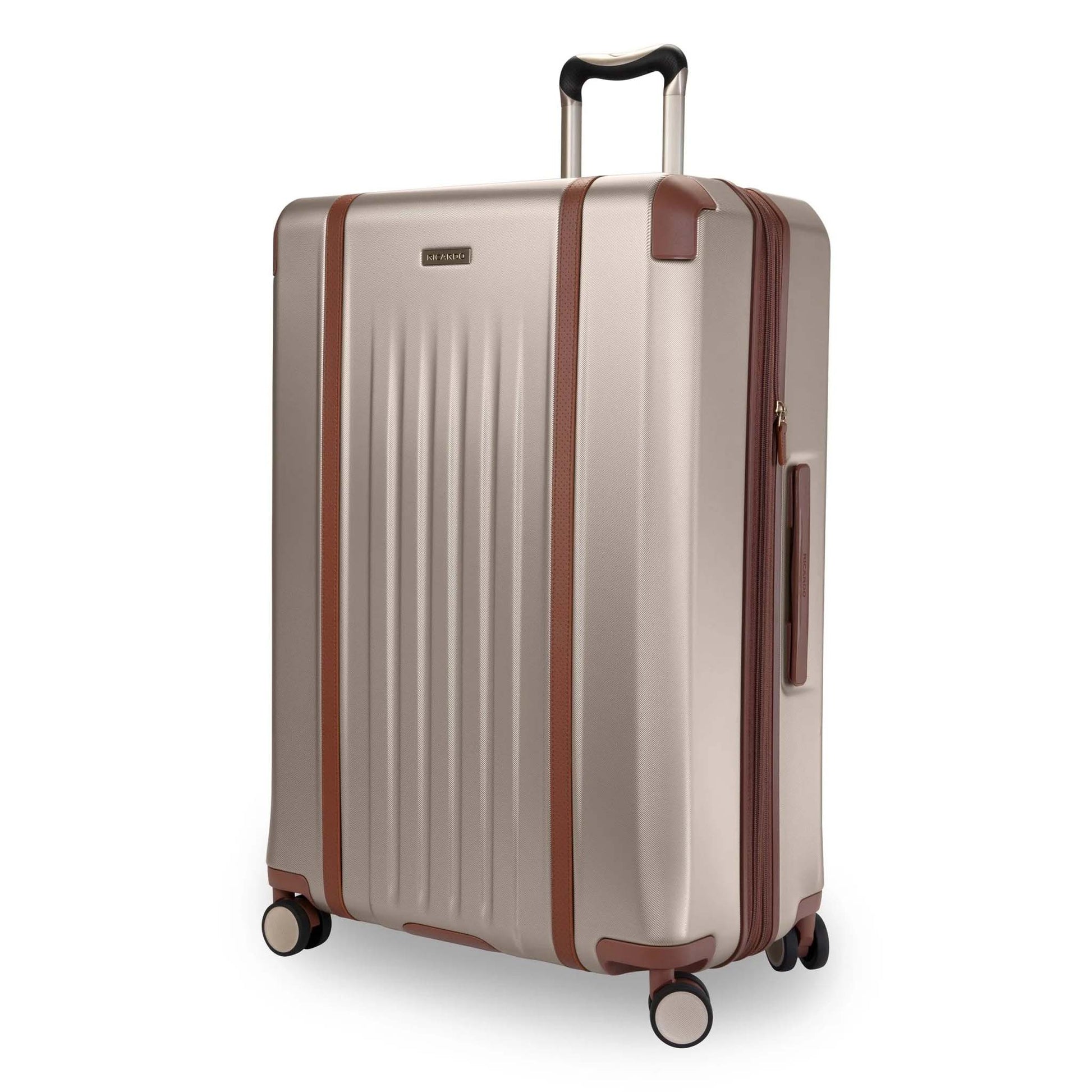 Ricardo Beverly Hills Luggage Champagne Ricardo Beverly Hills Montecito 2.0 Hardside Large Check-In Expandable Spinner Luggage