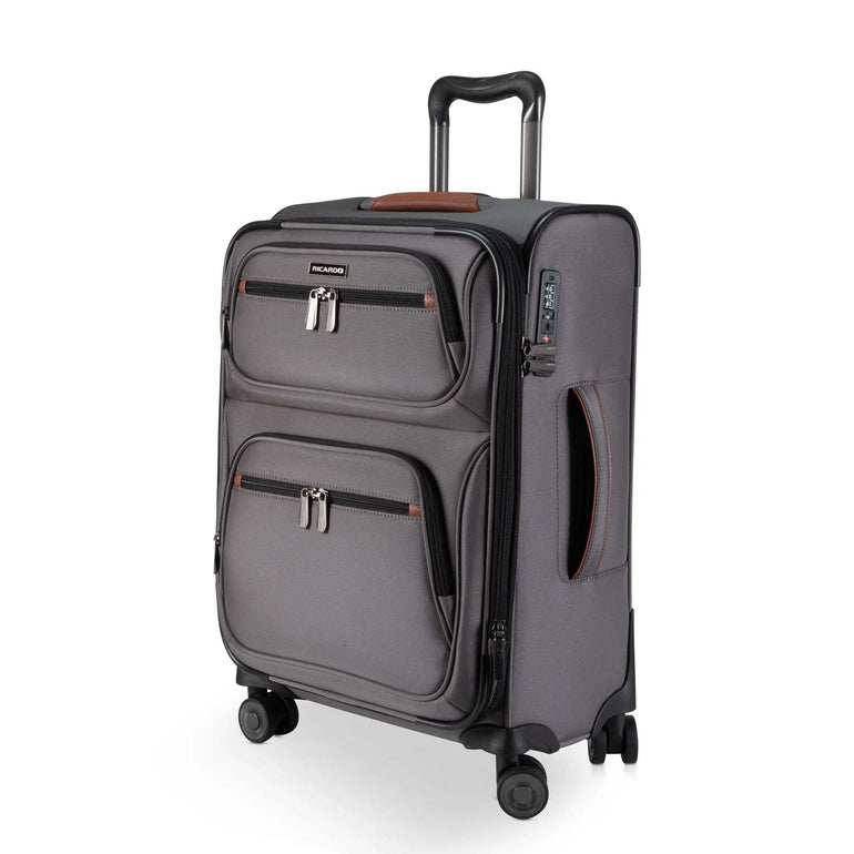 Ricardo Beverly Hills Luggage French Grey Ricardo Beverly Hills Montecito 3.0 Softside 21" Carry-On Luggage