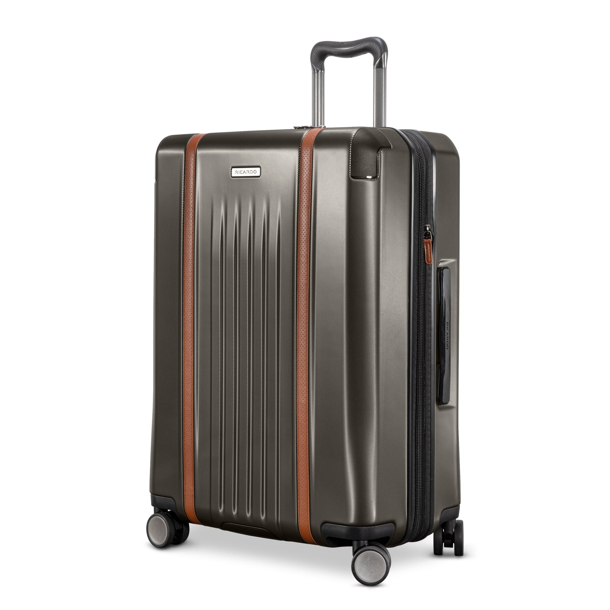 Ricardo Beverly Hills Luggage Graphite Ricardo Beverly Hills Montecito 2.0 Hardside Medium Check-In Expandable Spinner Luggage