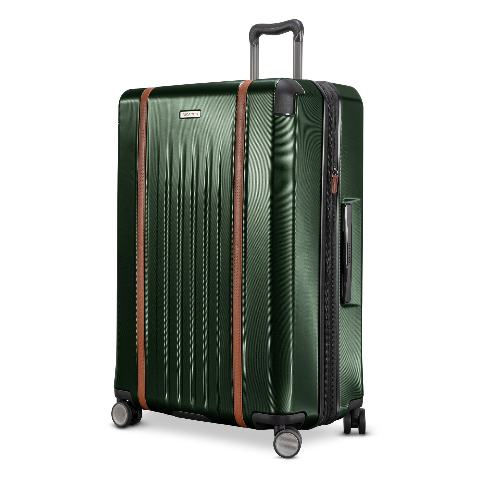 Ricardo Beverly Hills Luggage Hunter Green Ricardo Beverly Hills Montecito 2.0 Hardside Large Check-In Expandable Spinner Luggage