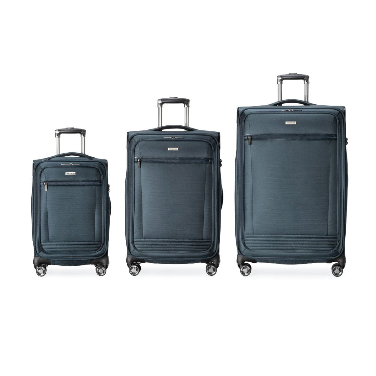 Ricardo Beverly Hills Luggage Storm Blue Ricardo Beverly Hills Avalon Spinner 3-Piece Luggage Set