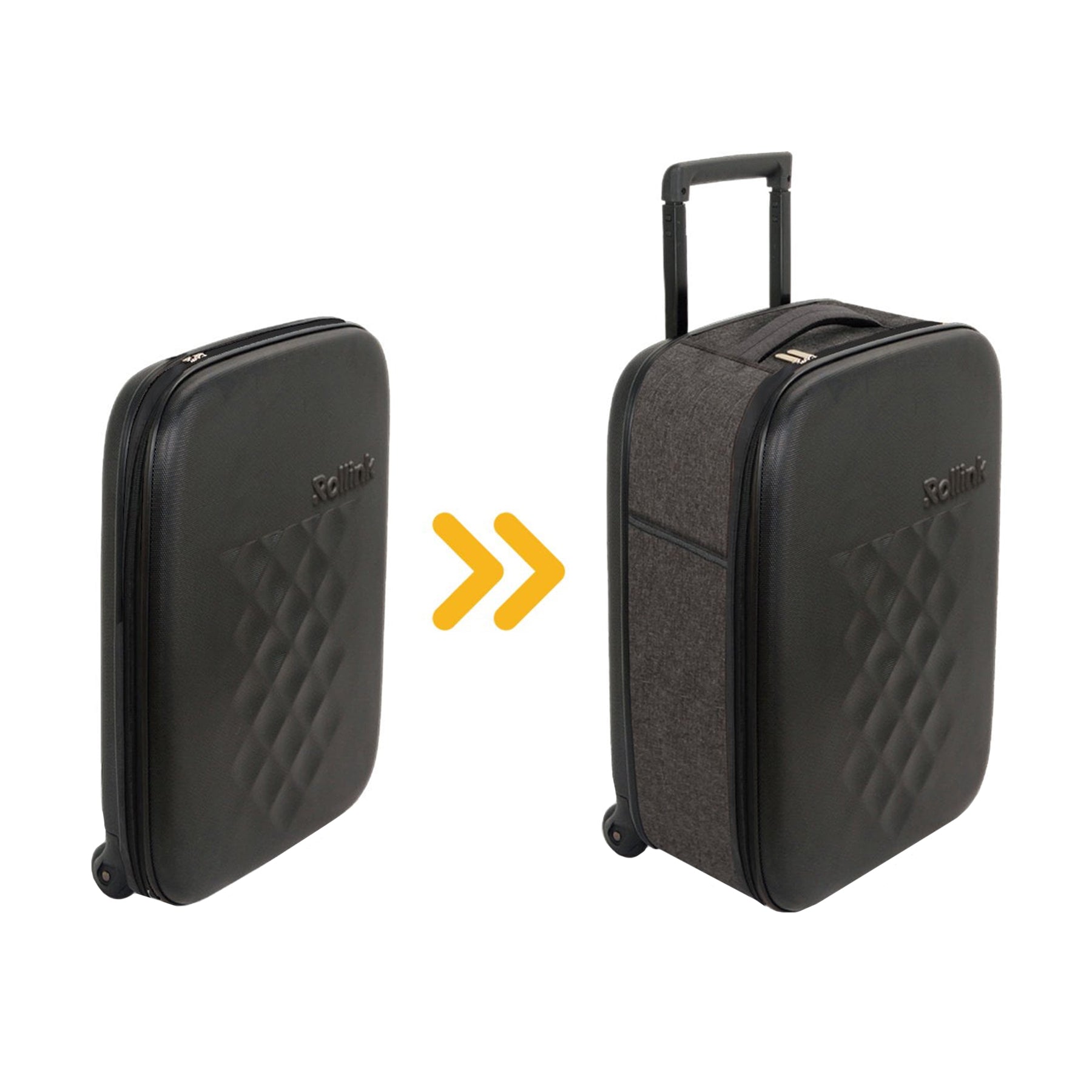 Rollink Luggage Black Rollink Flex Earth 20" Foldable Carry-On Luggage