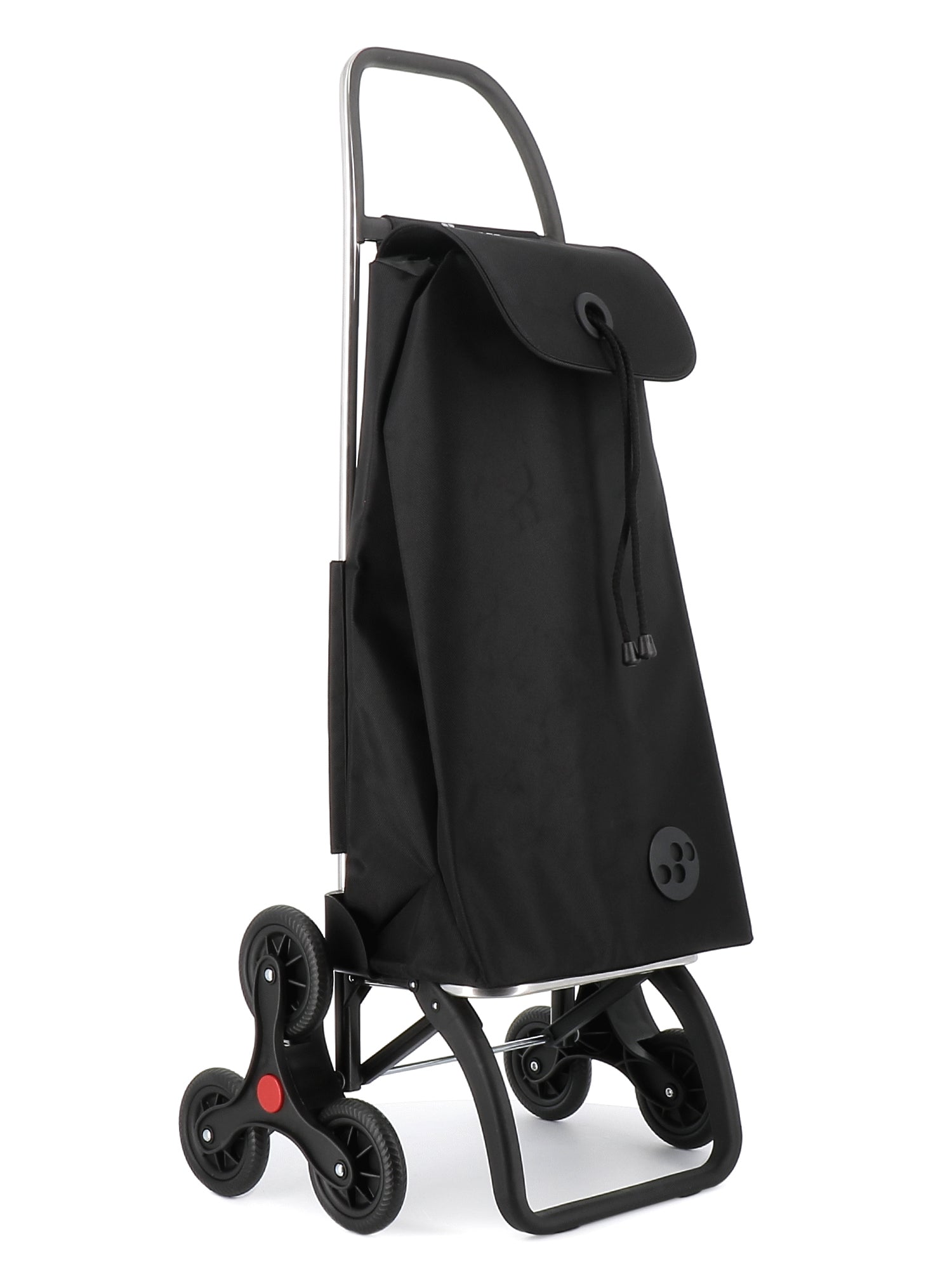 Rolser Shopping Cart Black Rolser I-Max MF 6 Wheel Stair Climber Shopping Trolley