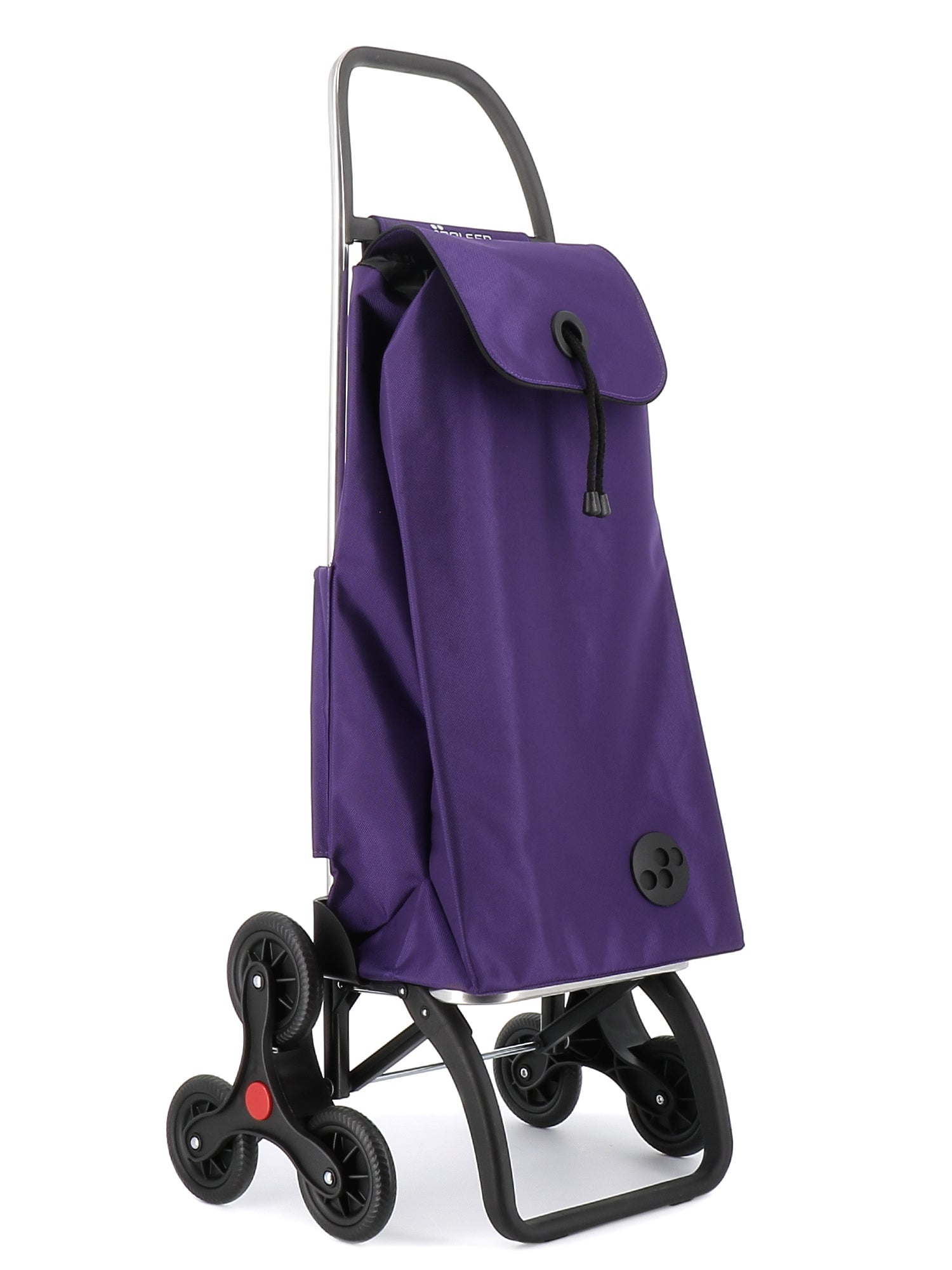 Rolser Shopping Cart Purple Rolser I-Max MF 6 Wheel Stair Climber Shopping Trolley