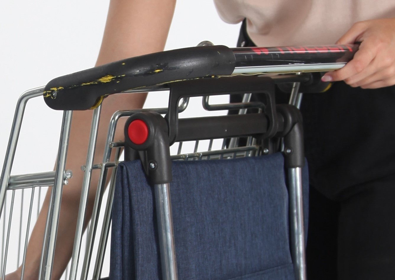 Rolser Shopping Cart Rolser I-Max MF 4 Wheel 2 Swiveling Foldable Shopping Trolley