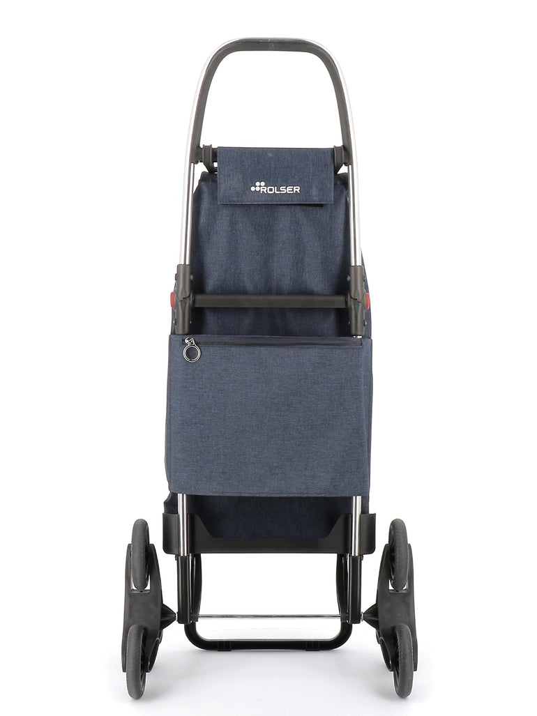 Rolser Shopping Cart Rolser I-Max Tweed 6 Wheel Stair Climber Foldable