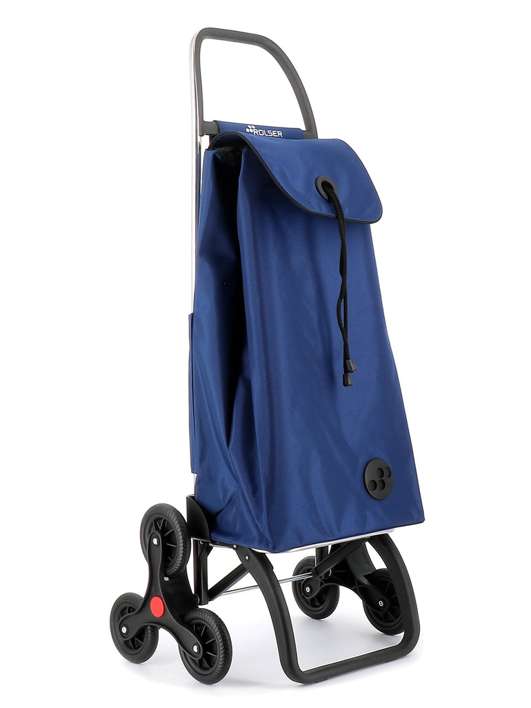 Rolser Shopping Cart Sapphire Rolser I-Max MF 6 Wheel Stair Climber Shopping Trolley