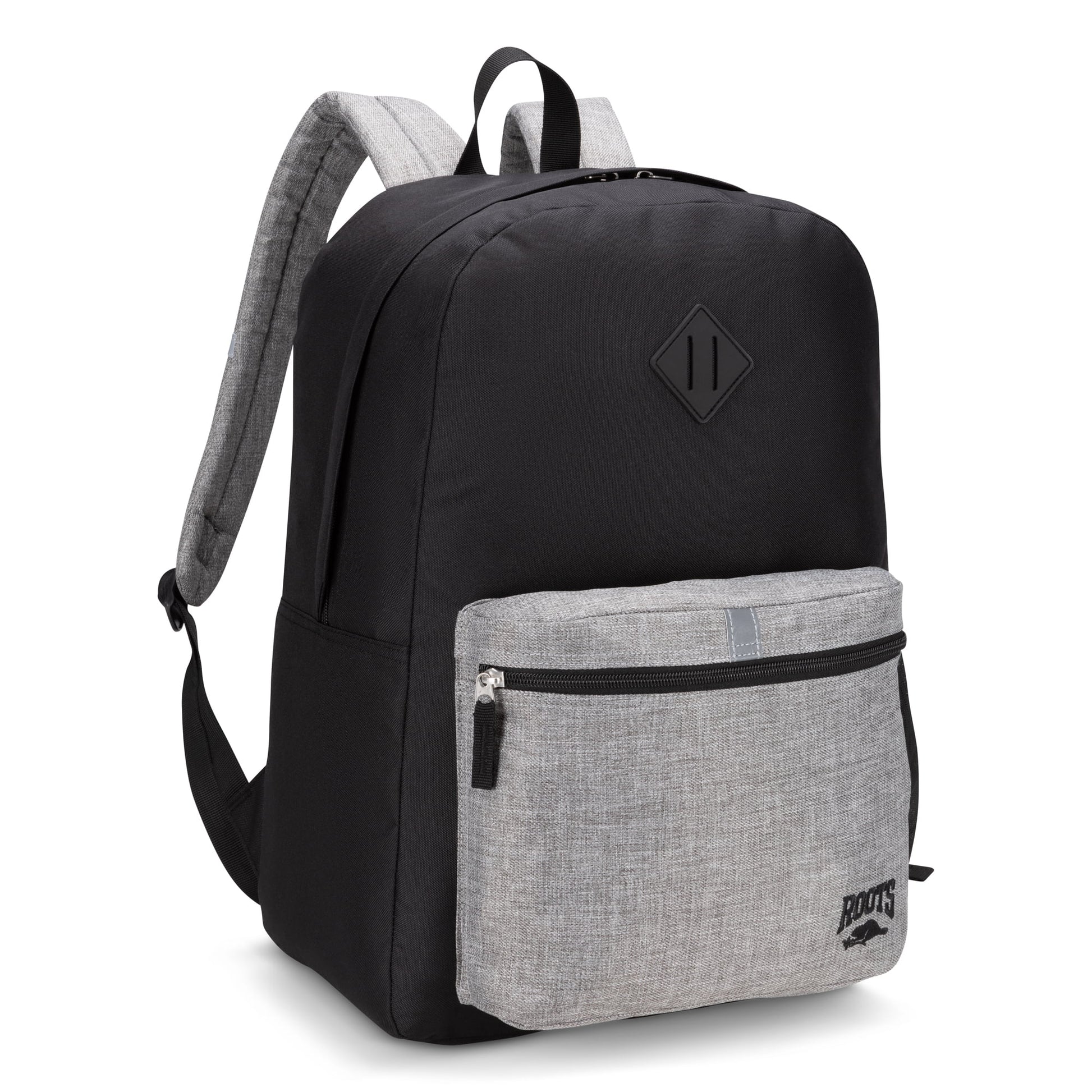Roots Backpacks Black/Grey Colourblock Roots Recycled Backpack 34L