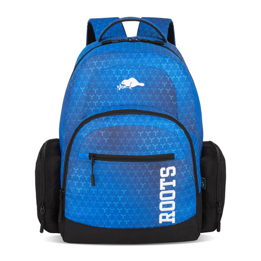 Roots Backpacks Blue Print Roots 15.6" Computer Backpack - Blue Print