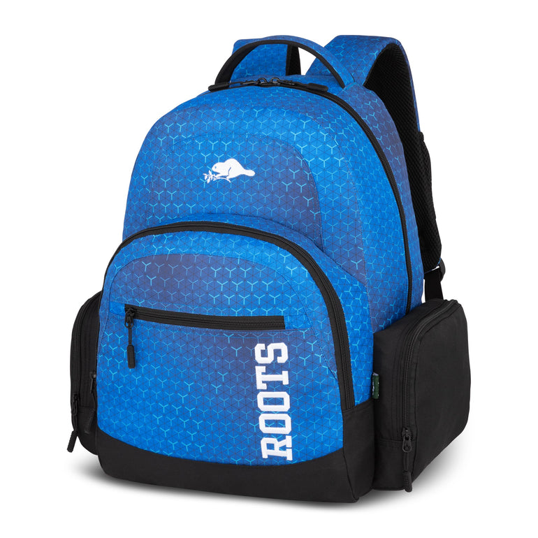 Roots Backpacks Blue Print Roots 15.6" Computer Backpack - Blue Print