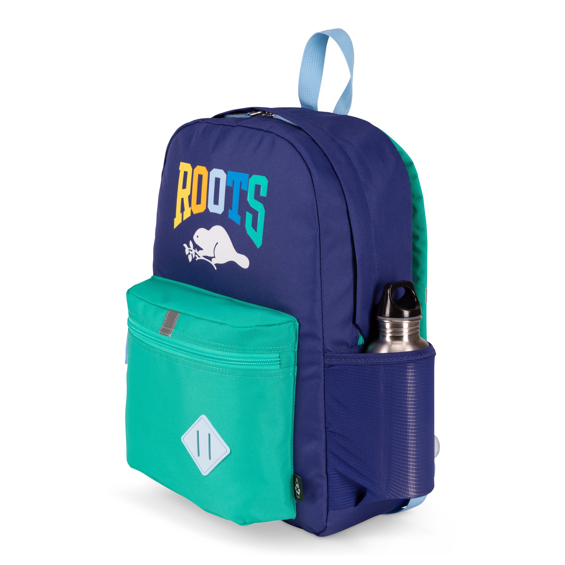 Roots Backpacks Roots Recycled Backpack 22.5L - Colour Block Logo