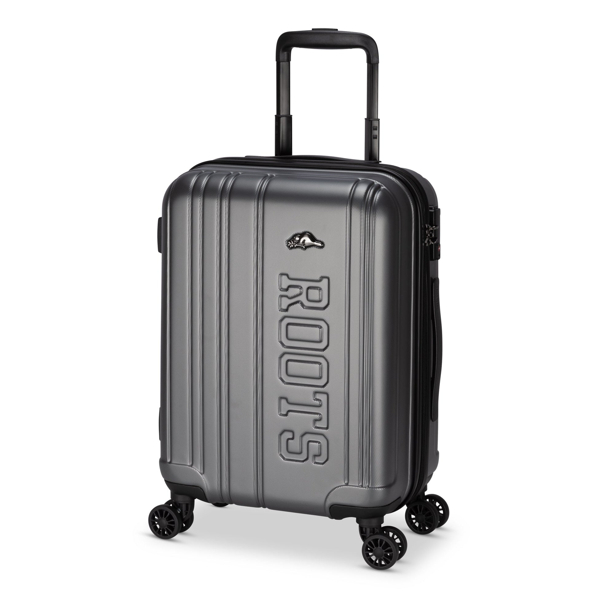 Roots Luggage Anchor Grey Roots Identity Spinner 20" Carry-On Luggage