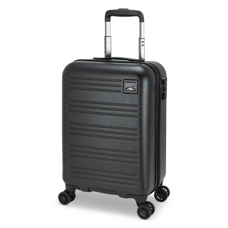 Roots Luggage Black Roots Chalet Spinner Carry-On Luggage