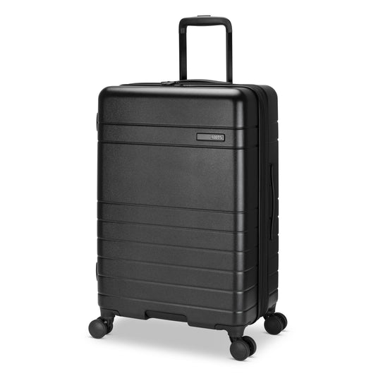 Roots Luggage Black Roots Travel Expandable Spinner 24" Medium Luggage