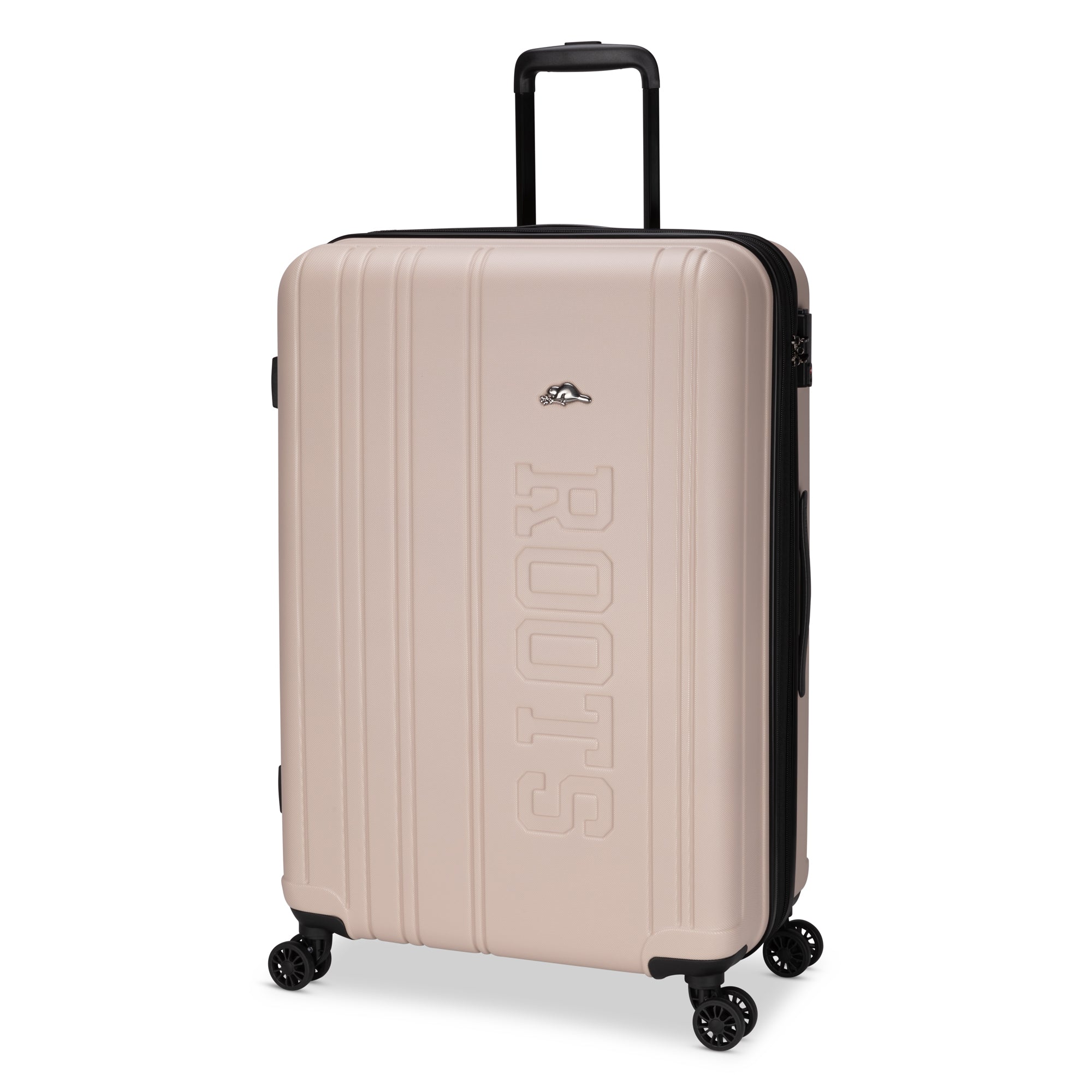 Roots Luggage Light Taupe Roots Identity Expandable Spinner 28