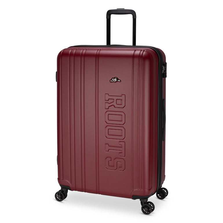 Roots Luggage Merlot Roots Identity Expandable Spinner 28" Large Luggage