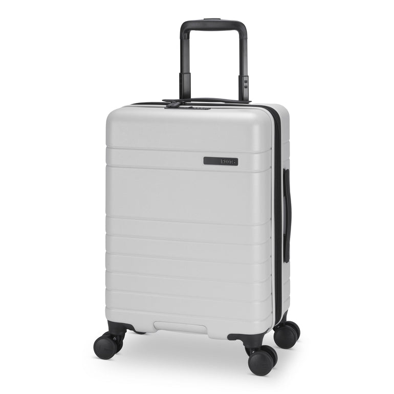 Roots Luggage Off-White Roots Travel Expandable Spinner 19" Carry-On Luggage