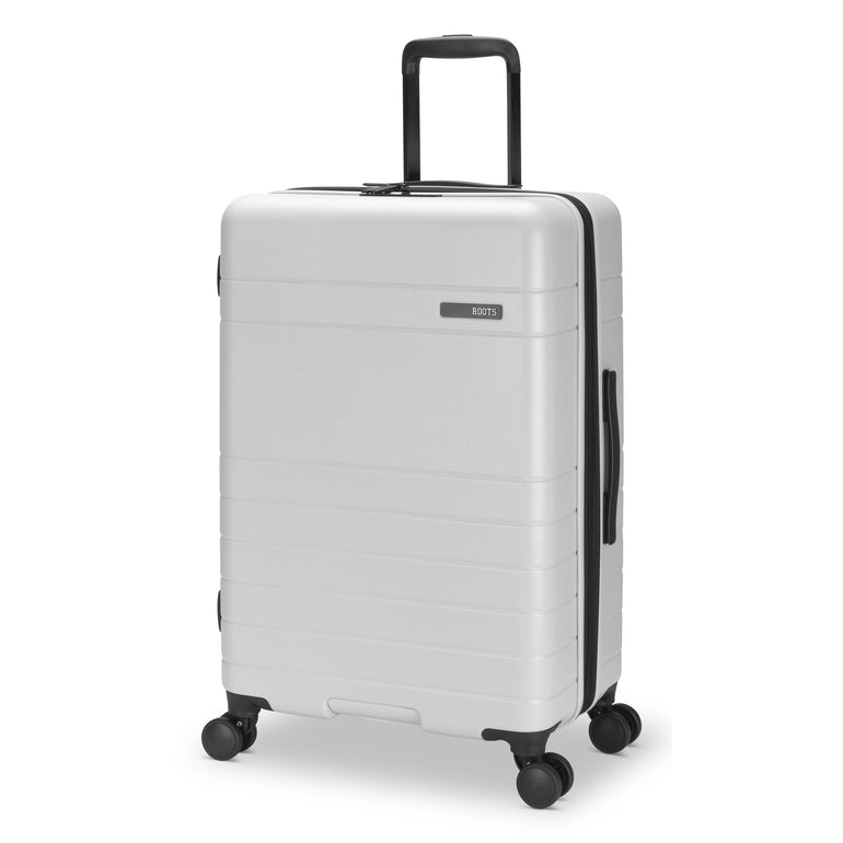 Roots Luggage Off-White Roots Travel Expandable Spinner 24" Medium Luggage