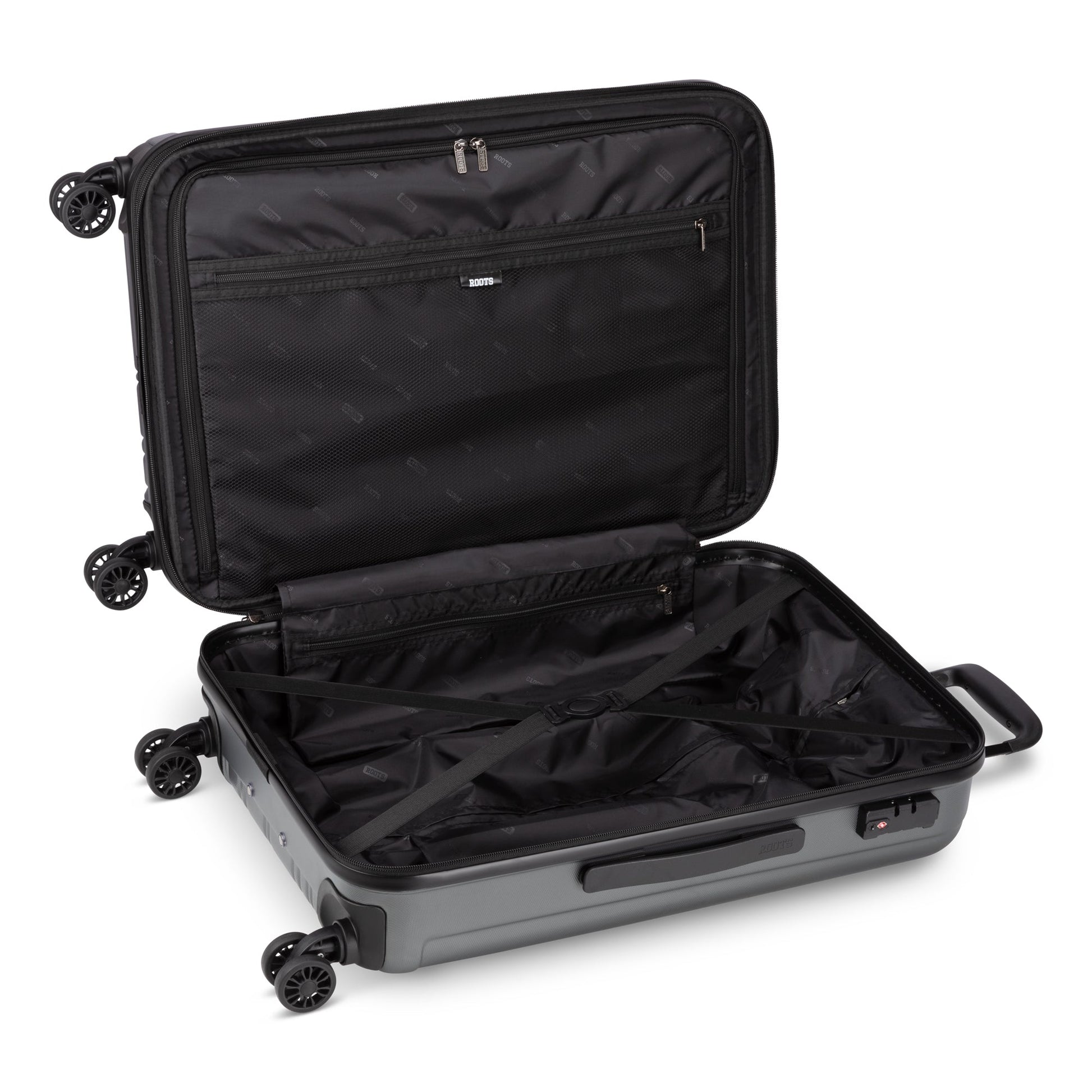 Roots Luggage Roots Identity Expandable Spinner Medium Luggage