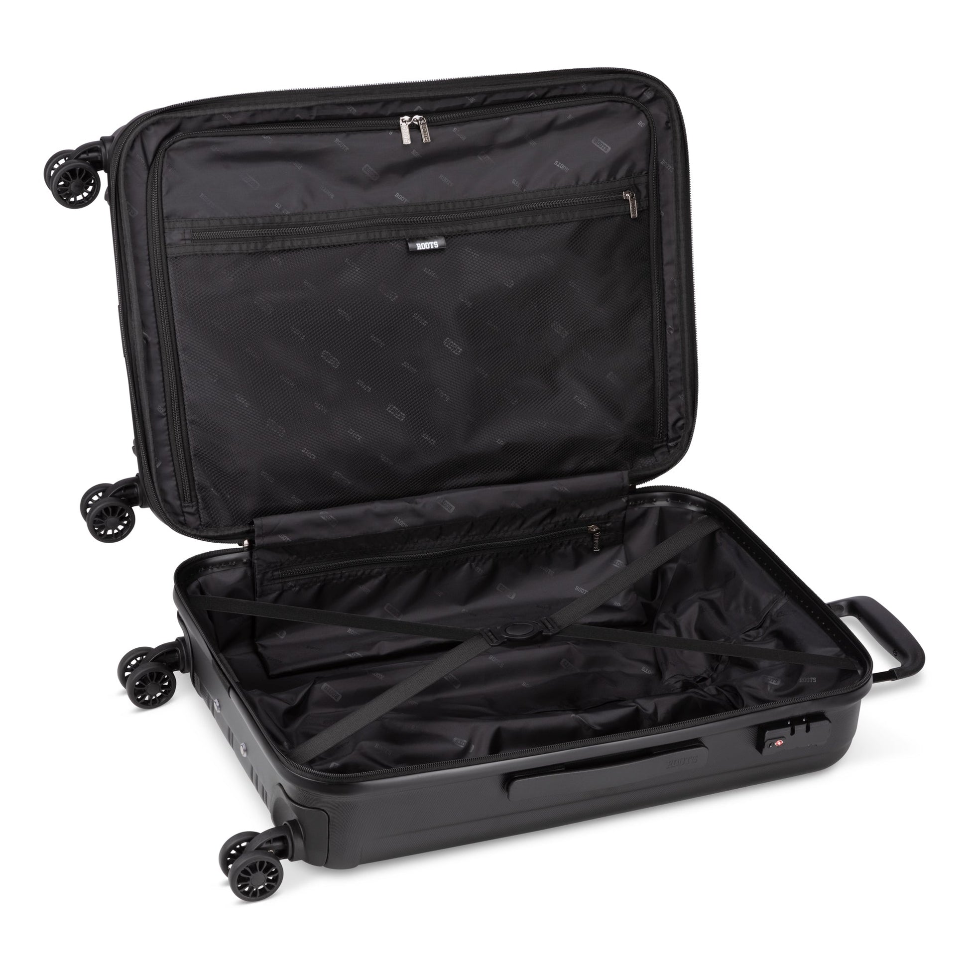 Roots Luggage Roots Identity Expandable Spinner Medium Luggage