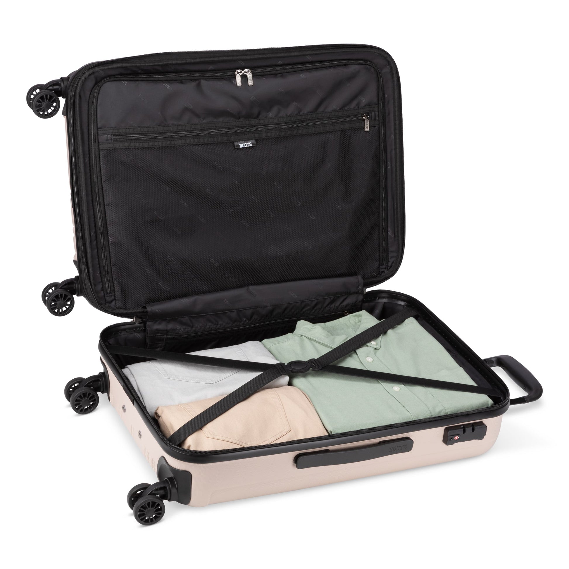 Roots Luggage Roots Identity Expandable Spinner Medium Luggage