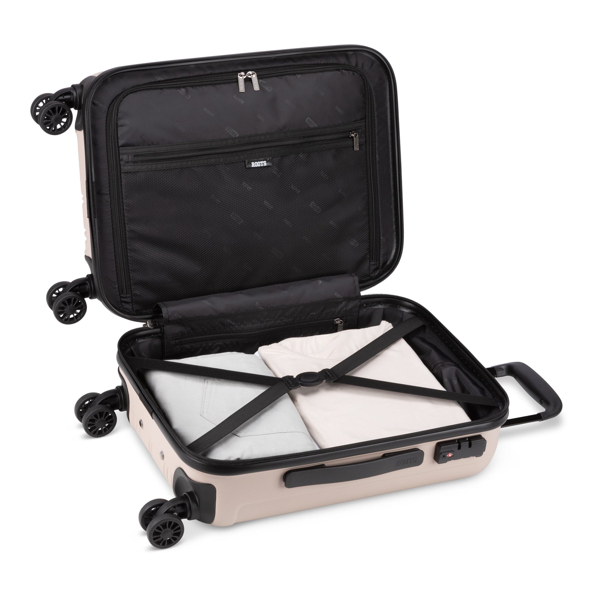 Roots Luggage Roots Identity Spinner 20" Carry-On Luggage