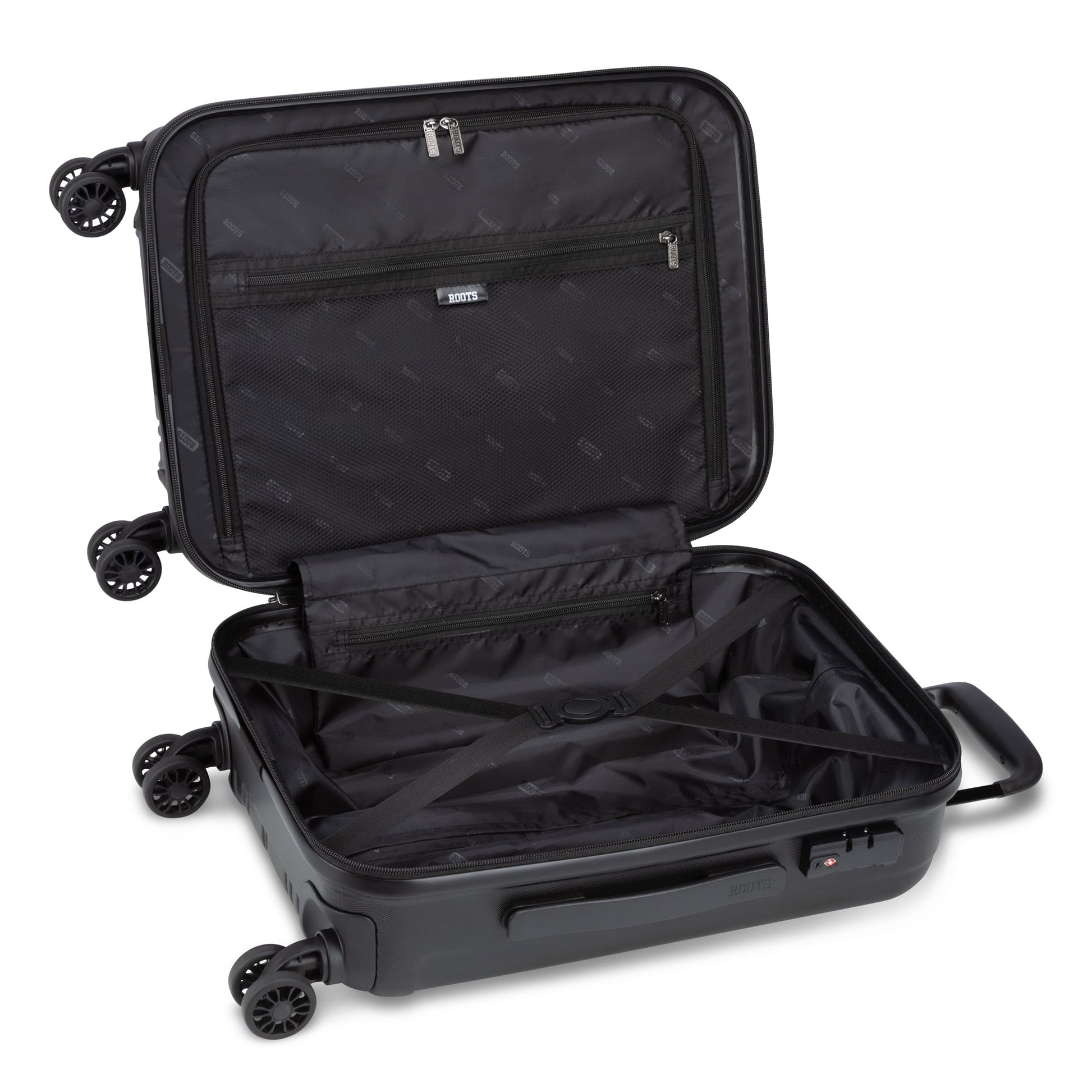 Roots Luggage Roots Identity Spinner 20" Carry-On Luggage