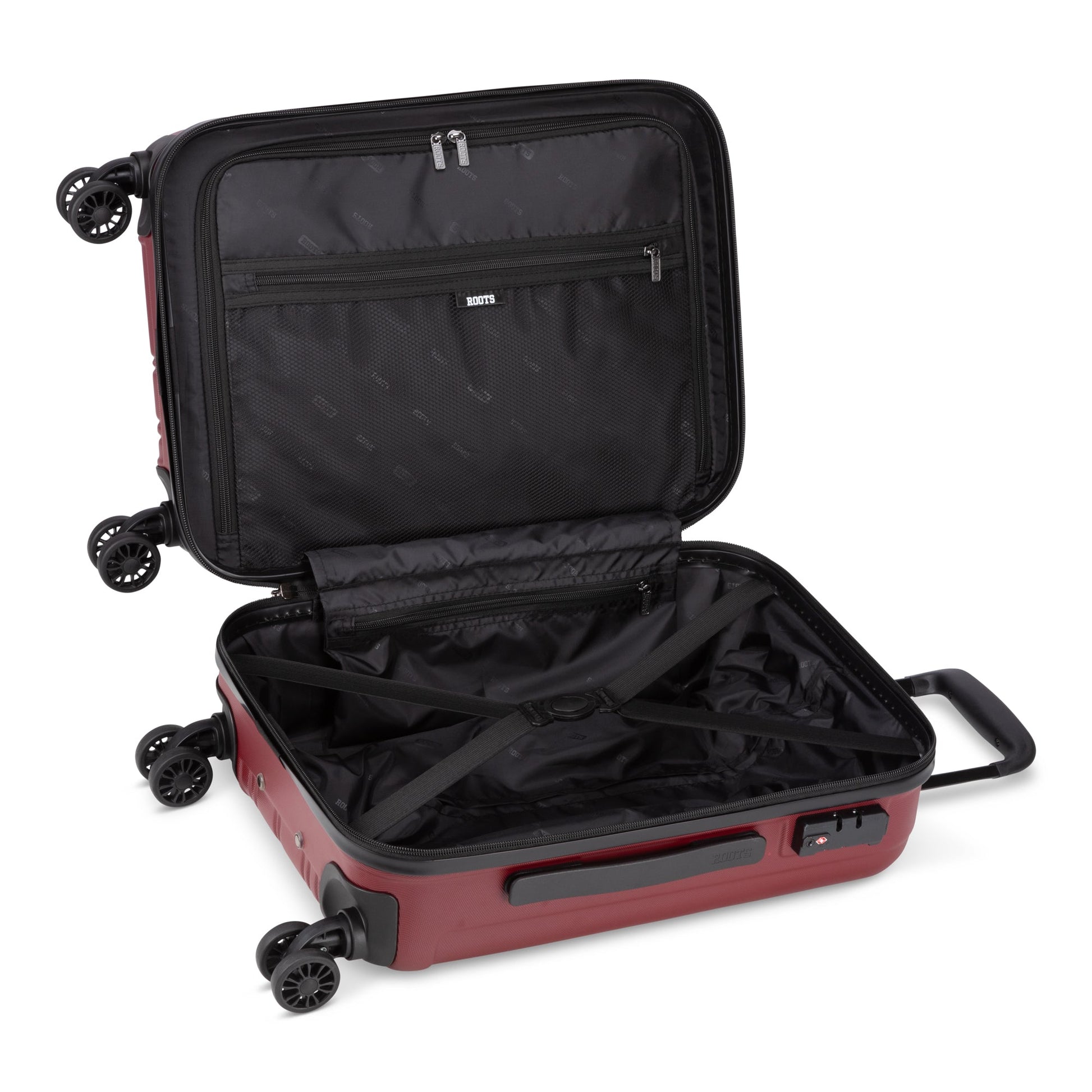 Roots Luggage Roots Identity Spinner 20" Carry-On Luggage
