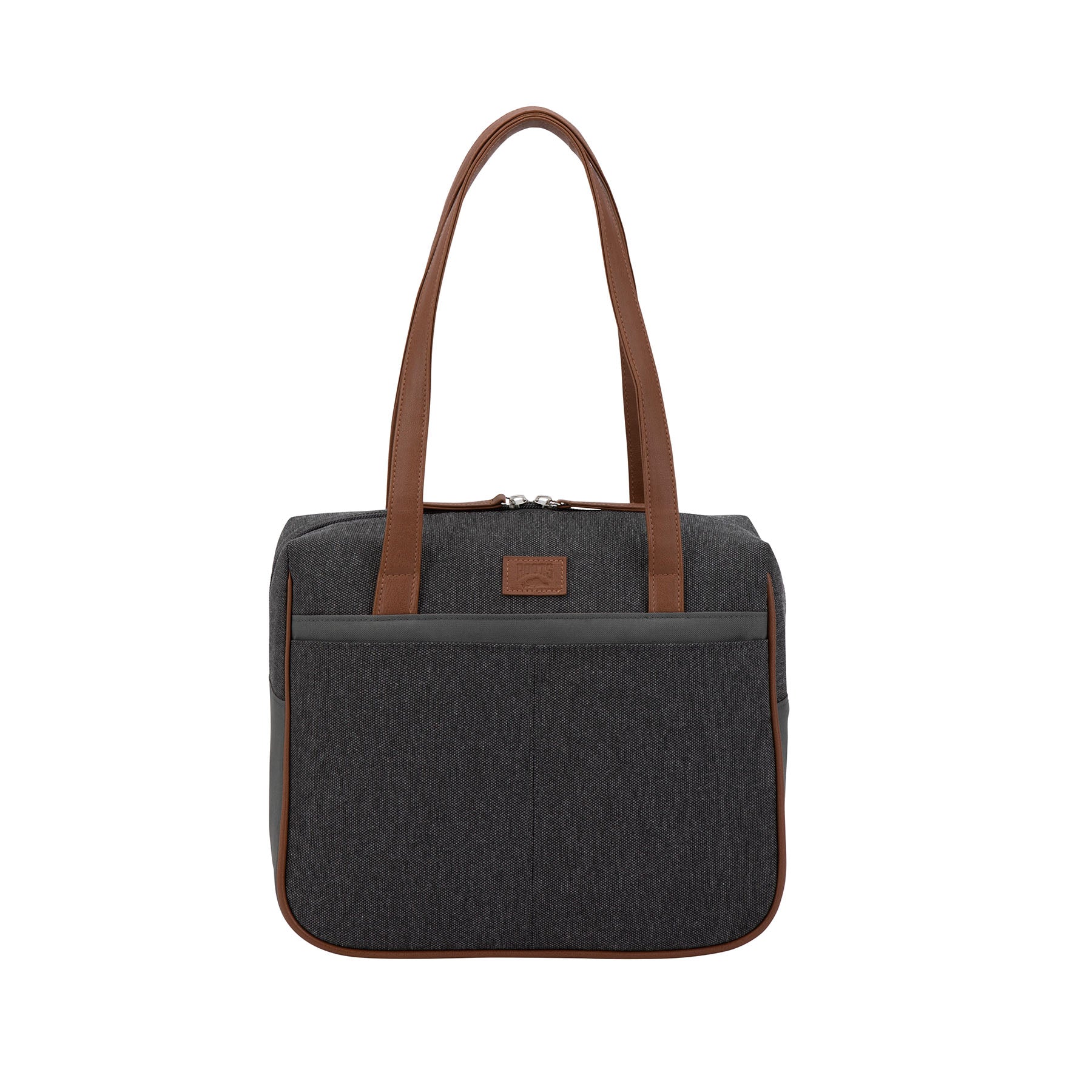 Roots Lunch Bag Charcoal Roots "Elka" Satchel Cooler Bag