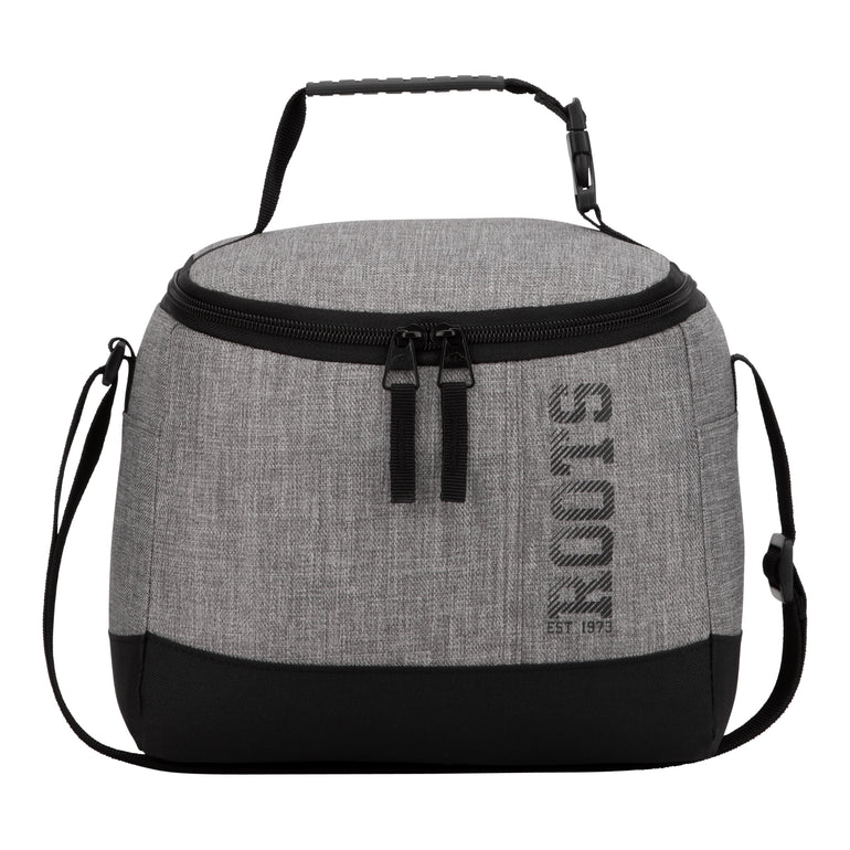 Roots Lunch Bag Grey/Black Roots Recycled Dome Lunch Bag
