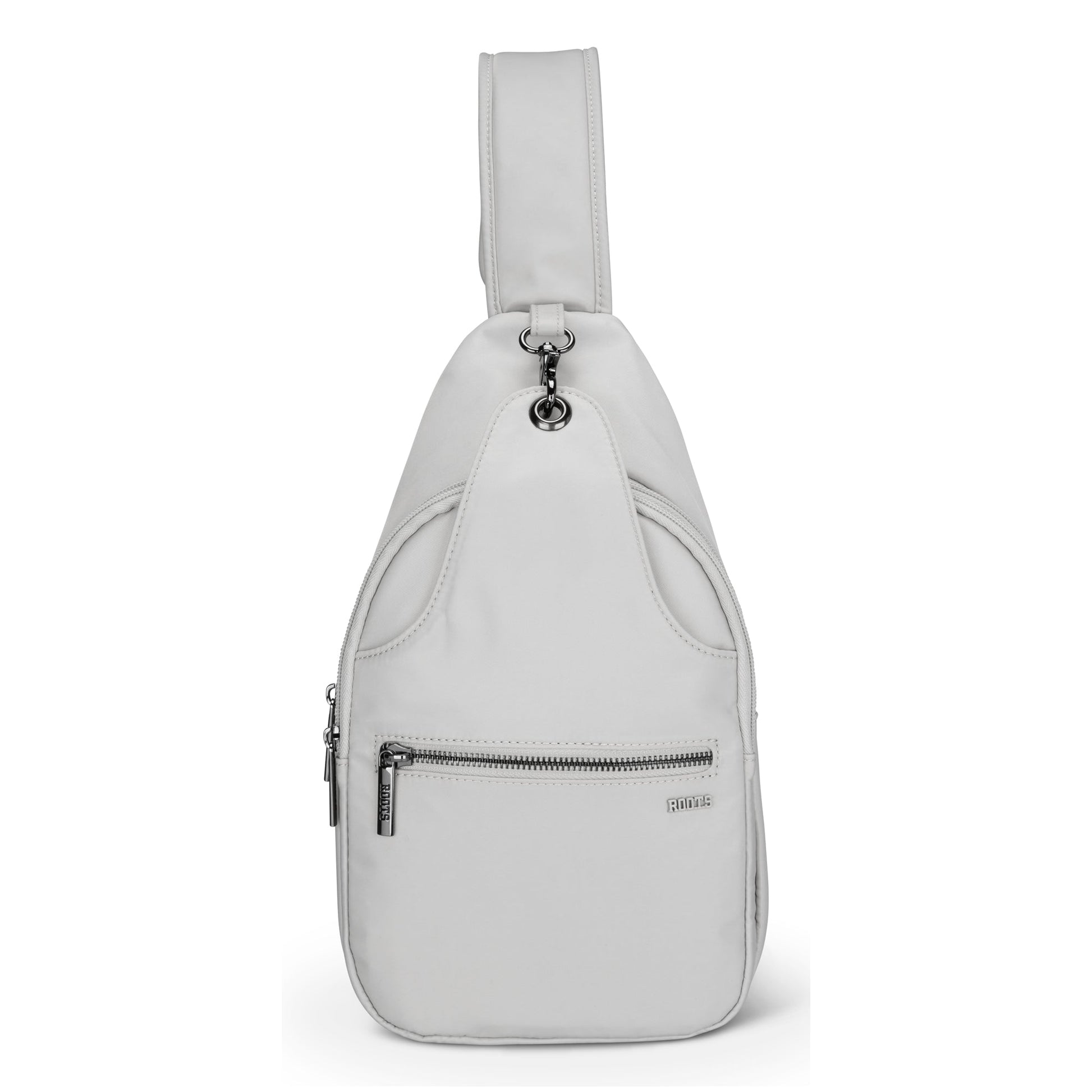 Roots Sling Bag Off-White Roots Travel RFID Sling Bag