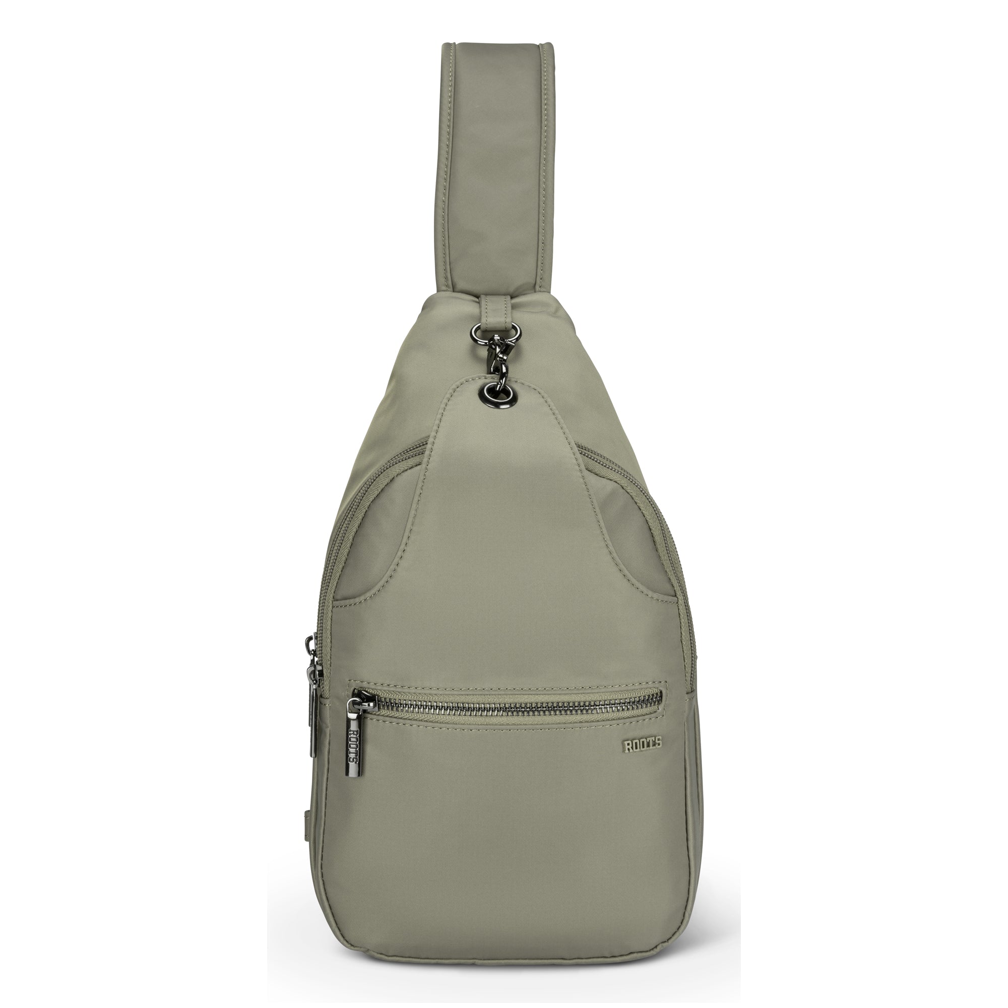 Roots Sling Bag Sage Roots Travel RFID Sling Bag