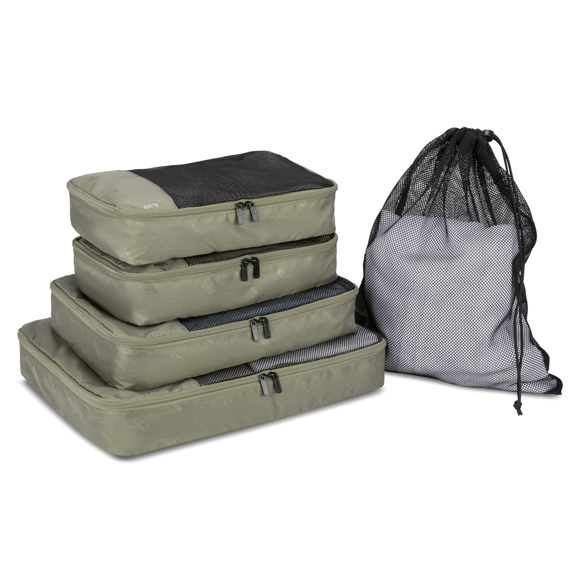 Roots Travel Accessories Roots Travel Set of 3 Packing Cubes