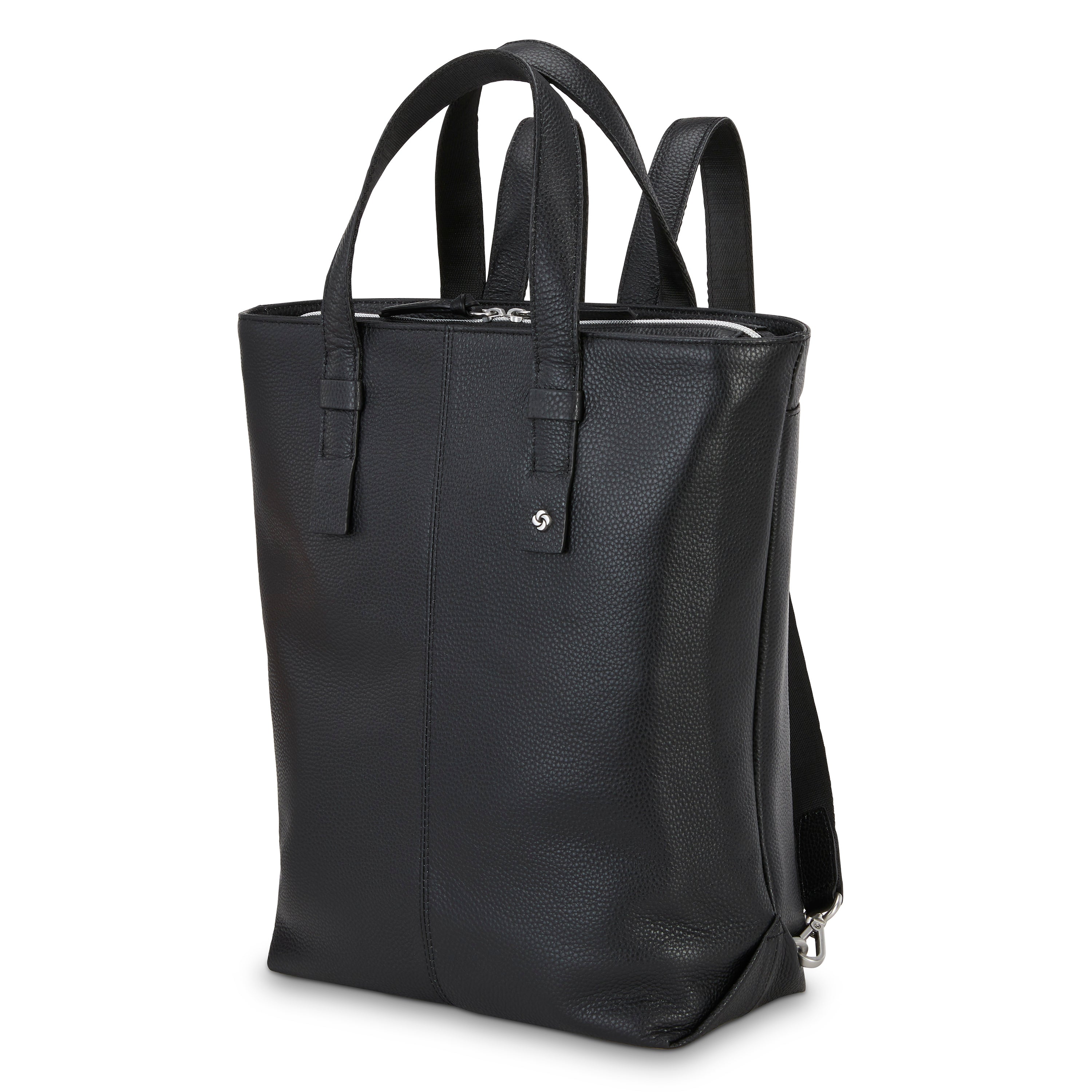 Samsonite Backpacks Black Samsonite Ladies Leather Convertible Backpack