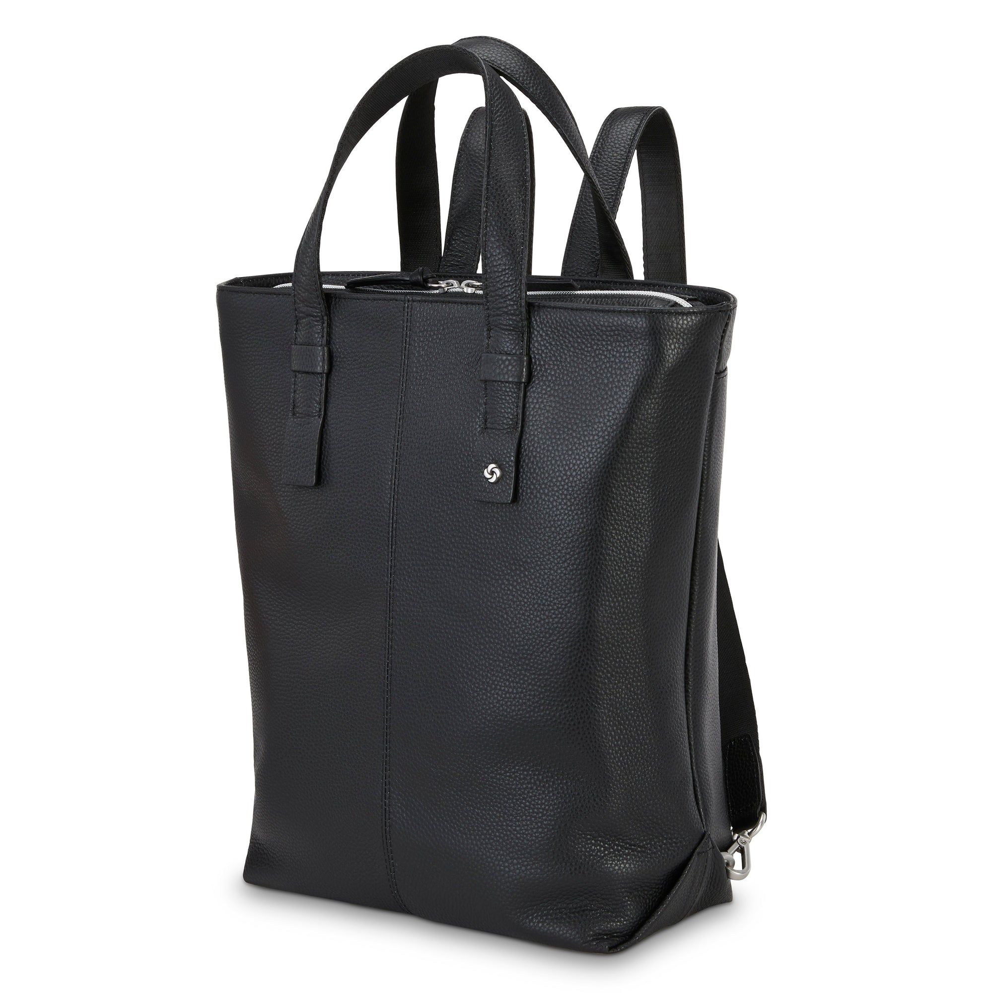 Samsonite Backpacks Black Samsonite Ladies Leather Convertible Backpack