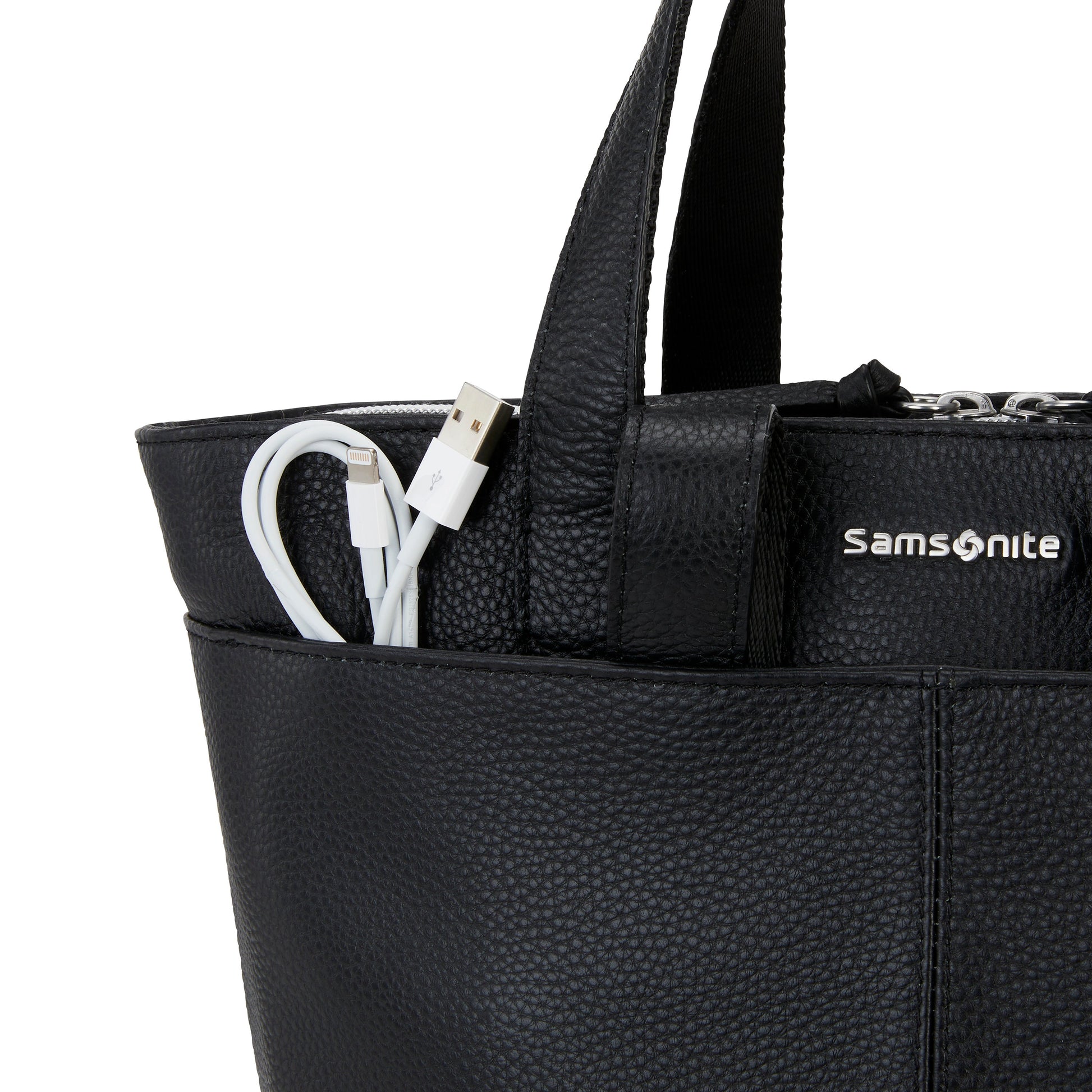 Samsonite Backpacks Black Samsonite Ladies Leather Convertible Backpack