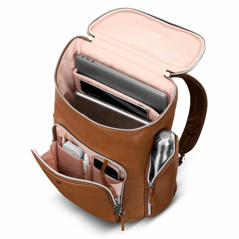 Samsonite Backpacks Samsonite Mobile Solution 2 Leather Deluxe Backpack