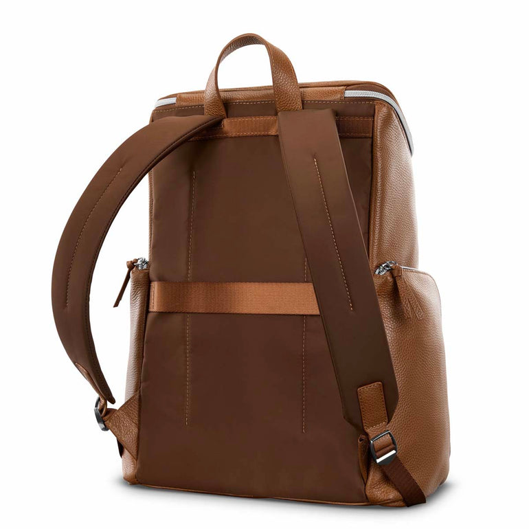 Samsonite Backpacks Samsonite Mobile Solution 2 Leather Deluxe Backpack