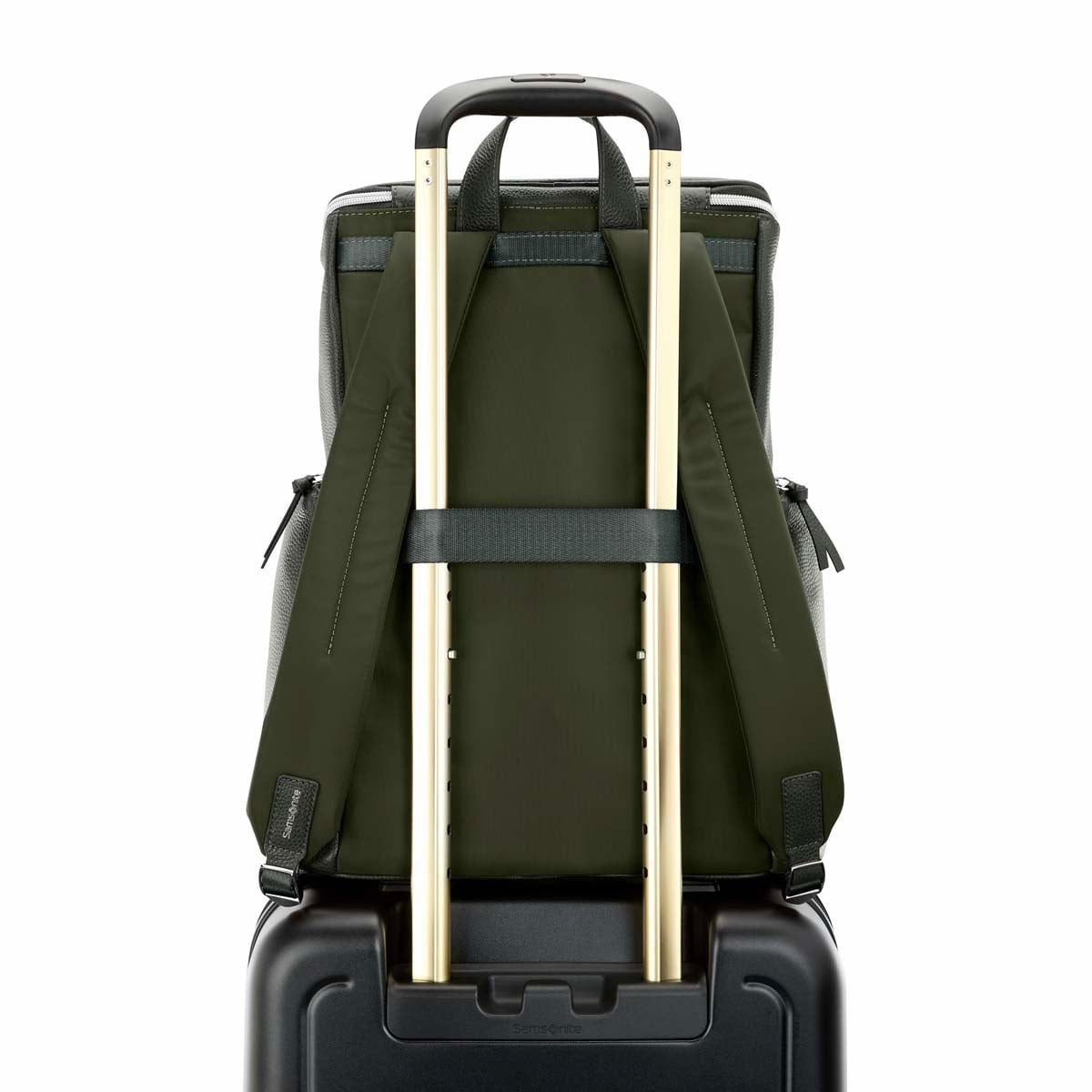 Samsonite Backpacks Samsonite Mobile Solution 2 Leather Deluxe Backpack