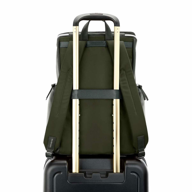Samsonite Backpacks Samsonite Mobile Solution 2 Leather Deluxe Backpack