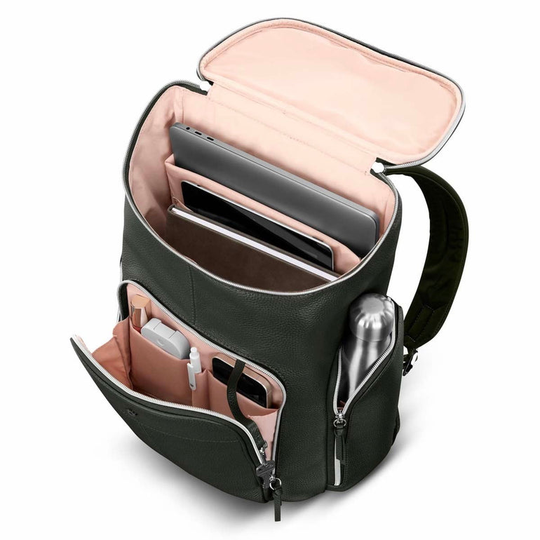 Samsonite Backpacks Samsonite Mobile Solution 2 Leather Deluxe Backpack