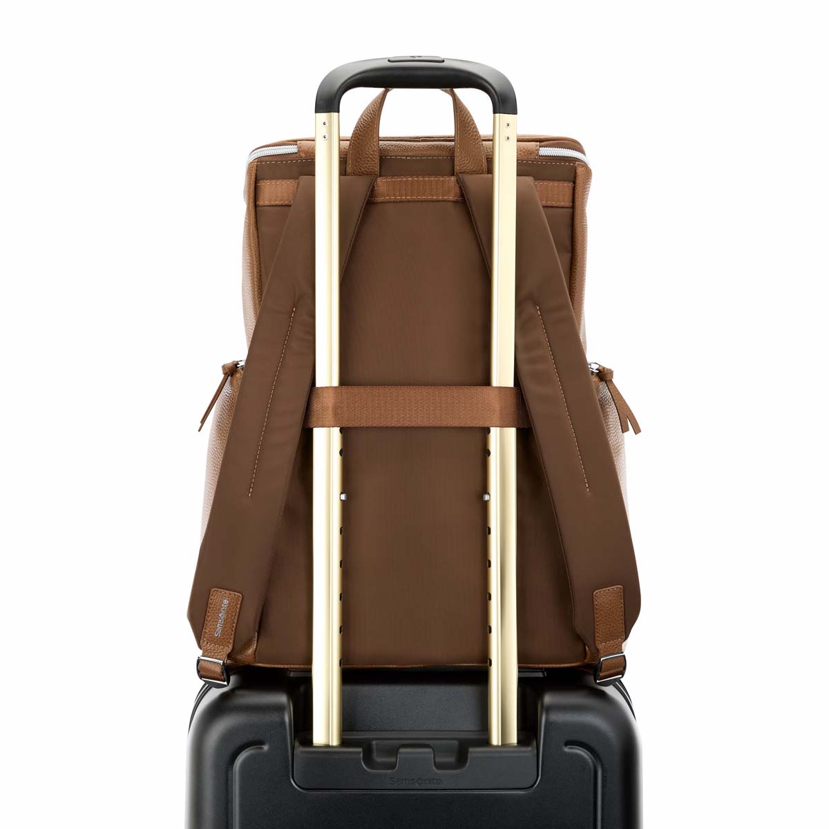 Samsonite Backpacks Samsonite Mobile Solution 2 Leather Deluxe Backpack