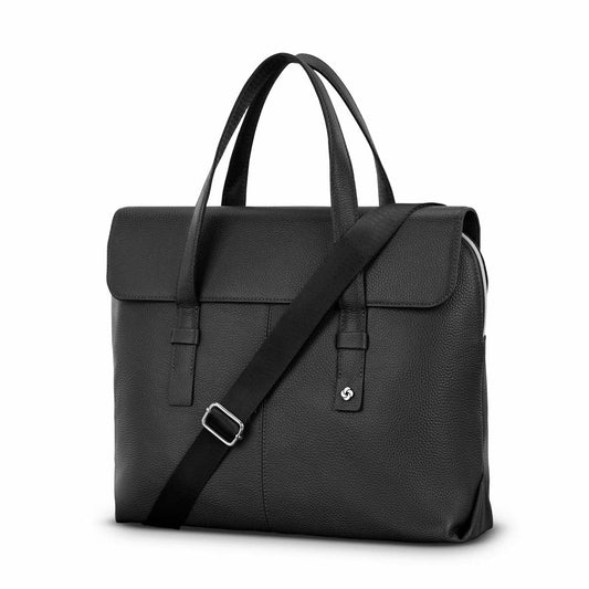 Samsonite Briefcases Black Samsonite Mobile Solution 2 Leather Convertible Brief