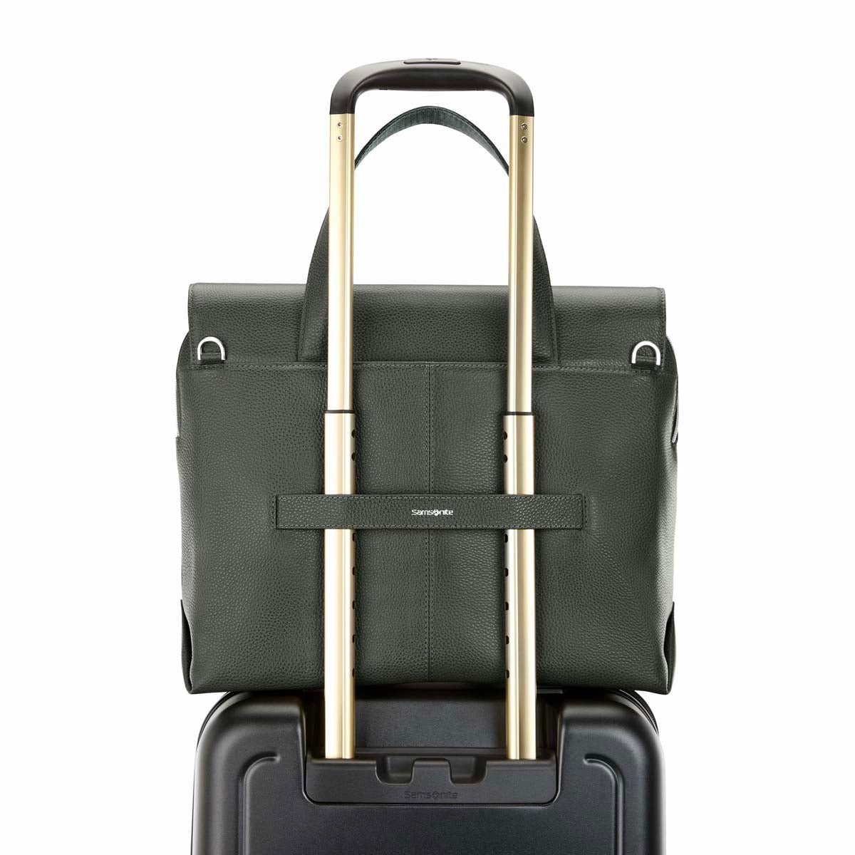 Samsonite Briefcases Samsonite Mobile Solution 2 Leather Convertible Brief