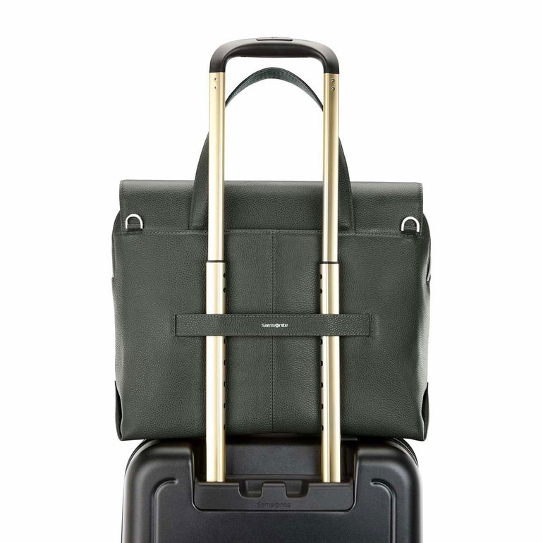 Samsonite Briefcases Samsonite Mobile Solution 2 Leather Convertible Brief