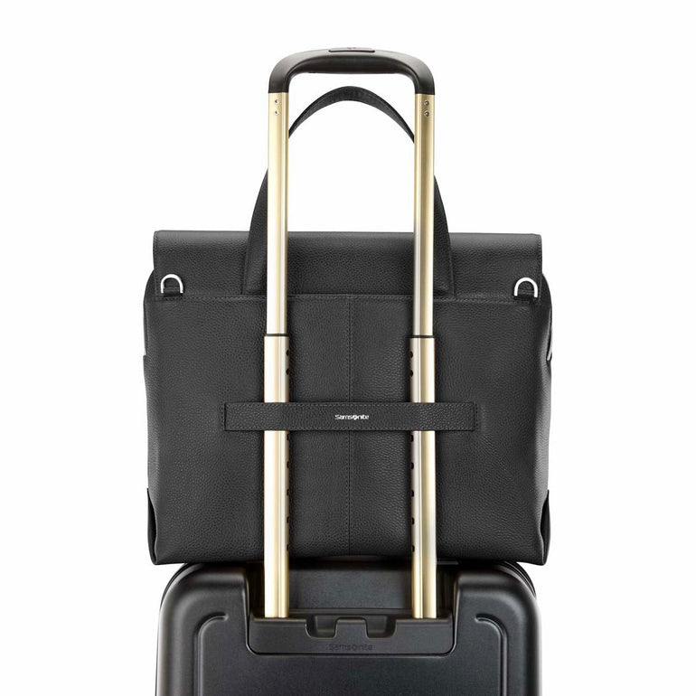 Samsonite Briefcases Samsonite Mobile Solution 2 Leather Convertible Brief