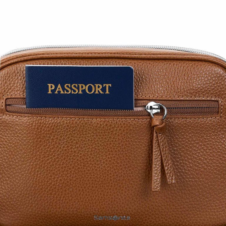 Samsonite Cross-Body Bag Samsonite Mobile Solution 2 Leather RFID Crossbody