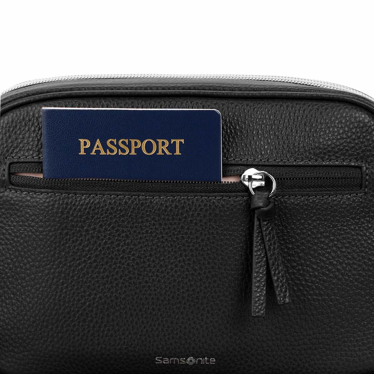 Samsonite Cross-Body Bag Samsonite Mobile Solution 2 Leather RFID Crossbody